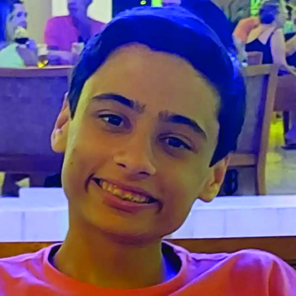 Foto do Gabriel, aluno